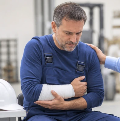 california-workers-compensation-lawyers-injured-worker California workers compensation lawyers helping an injured worker